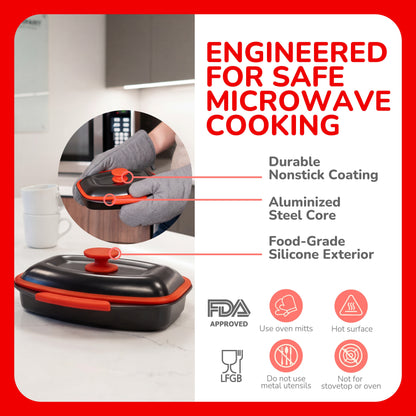 Micro Grill Chef Pot™  - Microwave Cooking Pot